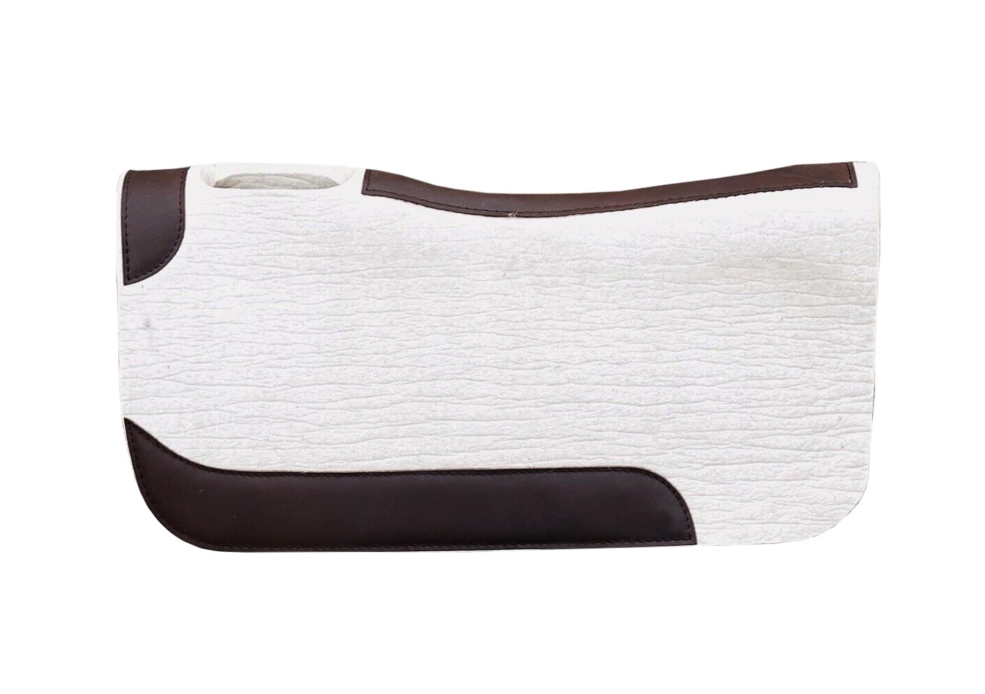 Western Horse Tapis de selle en feutre de laine – Épaisseur de 1,9 cm ou 2,5 cm – 3 tailles portent du cuir 010 (2,5 cm, 71,1 x 71,1 cm