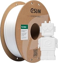 3IDEA e-Sun PLA Basic 3D Printing Filament White,1.75mm, Net Weight-1kg