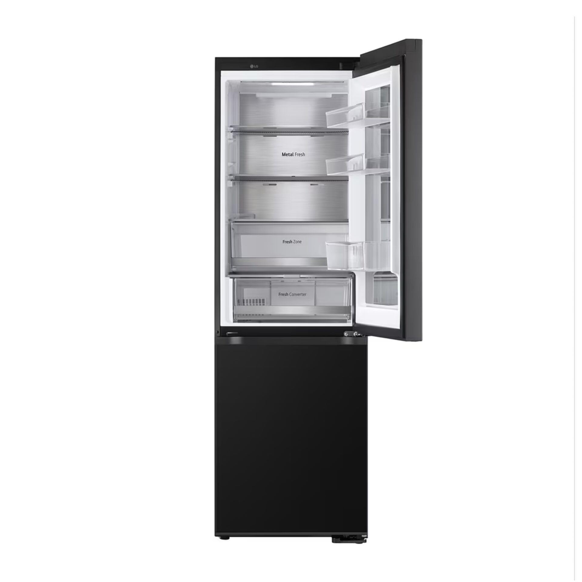 LG GBG5160CEV - Frigorifero Combi Instaview Door Cooling+, 1,86 m, classe C, capacità 352 l, acciaio nero grafite