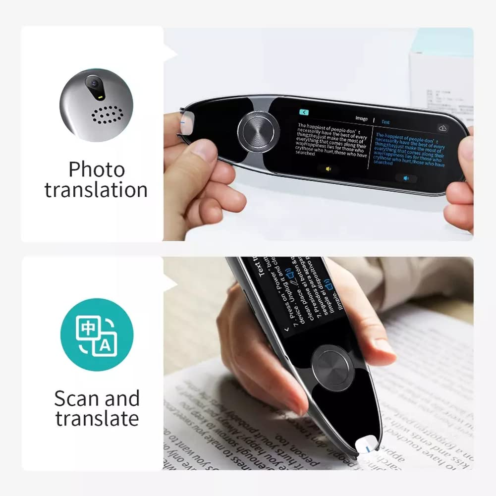 Vormor Pen Scanner OCR digitaal scannen vertaalpen 112 talen scanner vertaler, tekst-naar-spraak, tekstfragment, taalvertaler apparaat scannen lezer pen geschikt voor taalstudenten