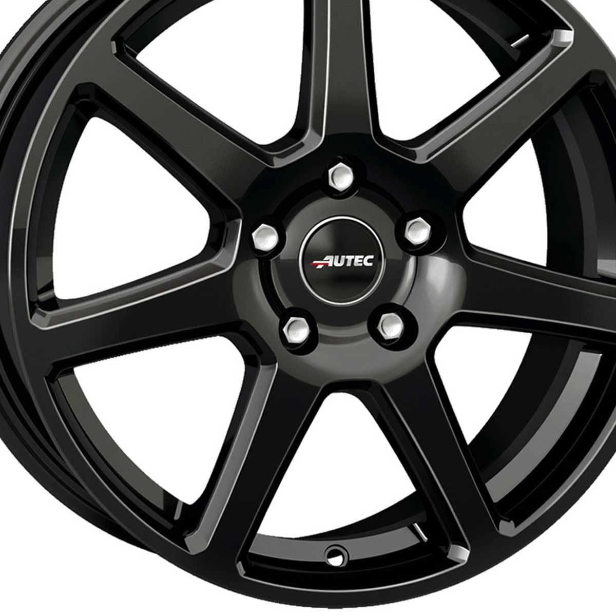 4x Llantas AUTEC TALLIN 6.5x16 ET38 5x112 Schwarz