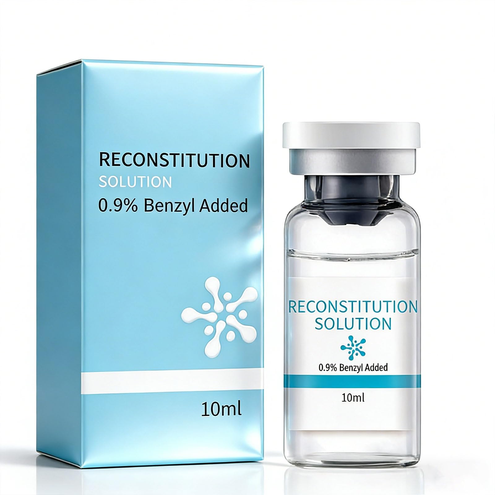 Photo 1 of 10ml in Premium Glass Vials, Leak-Proof, 1 Pack