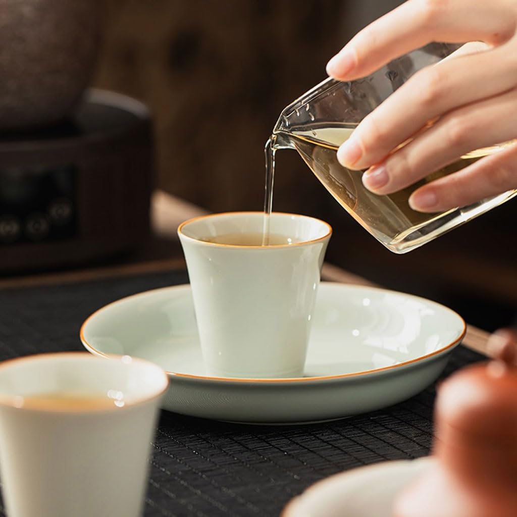 Filiżanki Matcha Osobisty wykwintny kubek do herbaty Ceramiczny kubek do herbaty Kubek hosta Filiżanka do herbaty Chiński zestaw do herbaty Zestaw do herbaty Kubek do zaparzania herbaty