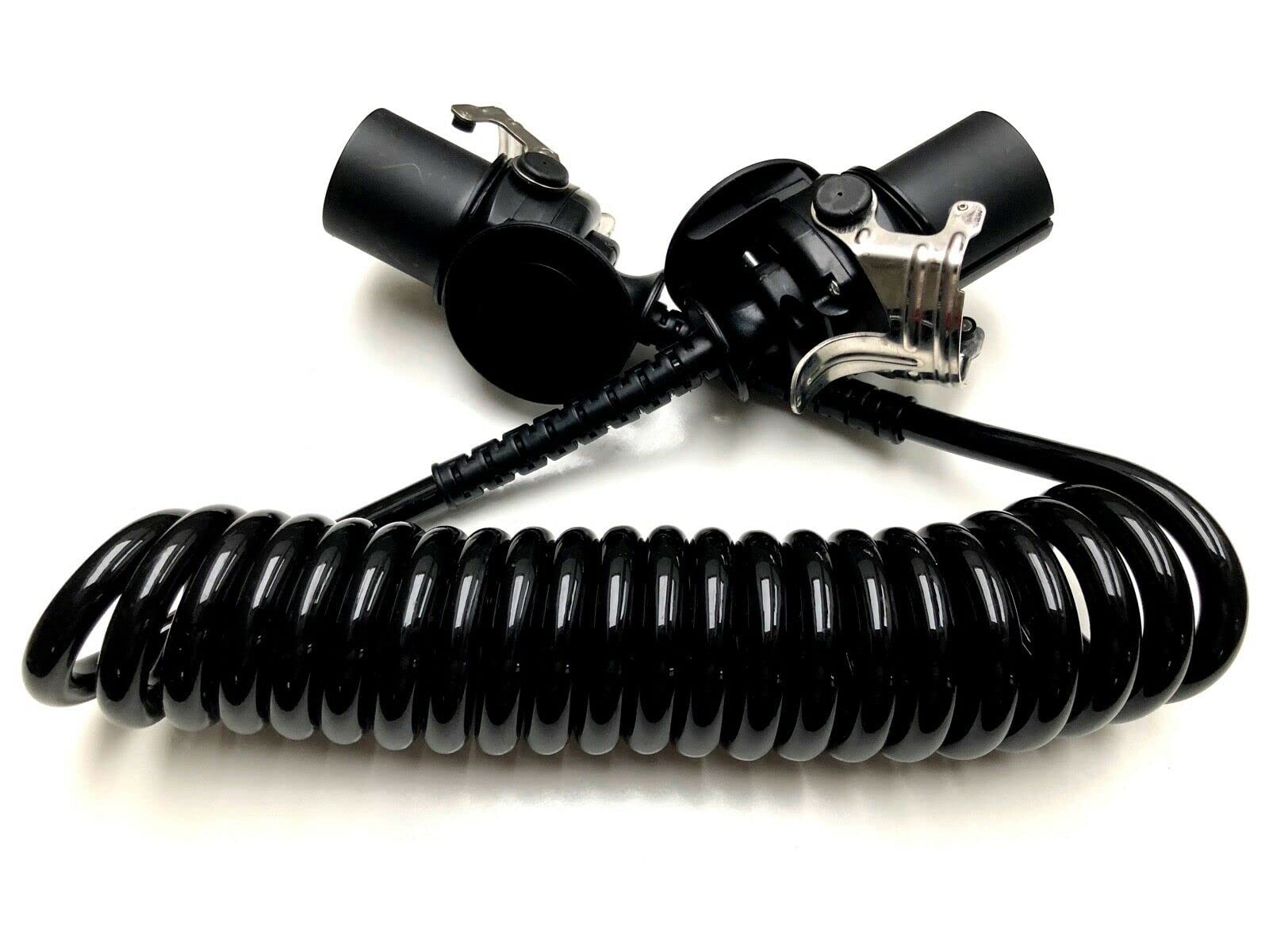 EBS - Cavo elettrico a spirale, 24 V, 7 poli, 3,8 m, per rimorchio NFZ