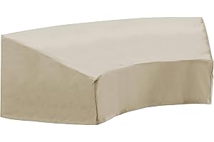 Water-Resistant Patio Cover for Curved Sofas and Outdoor Furniture