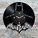 Mendder Creative Batman Horloge Murale Design Moderne Classique CD Horloges Vinyle Record Wall Watch 3D Décoratif Suspendu Home Decor