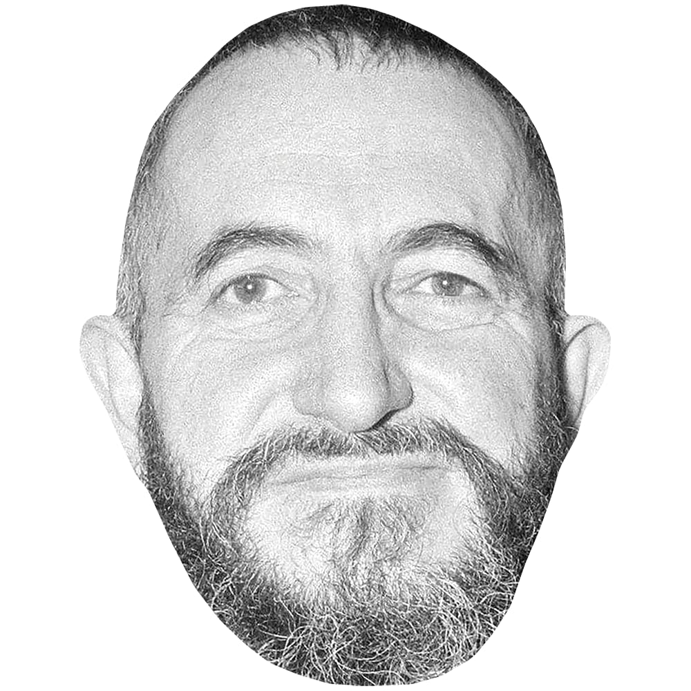 Abbe Pierre (Young) Big Head. Larger than life mask.