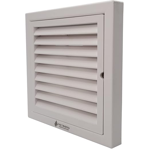 Astberg 4 Square Grill with Dust Filter 100mm