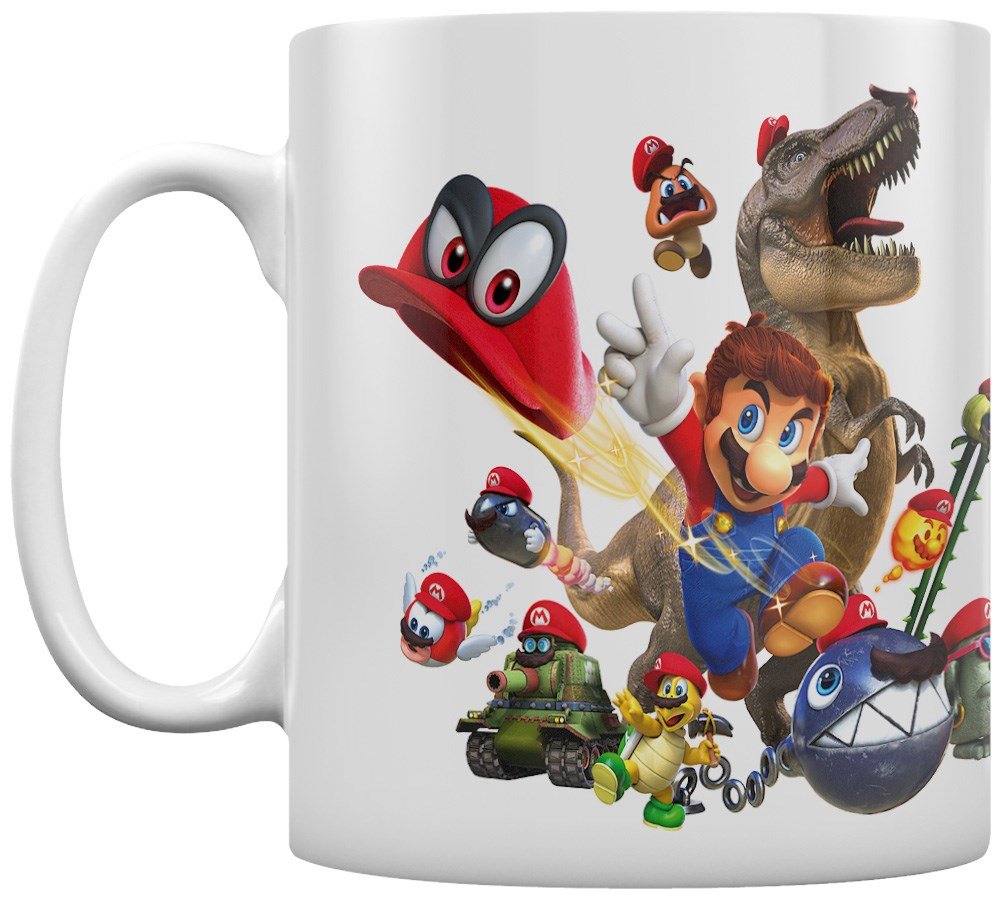 Pyramid International Super Mario Odyssey Cap Montage tazza di caffè, ceramica, multicolore, 7.9 x 11 x 9.3 cm