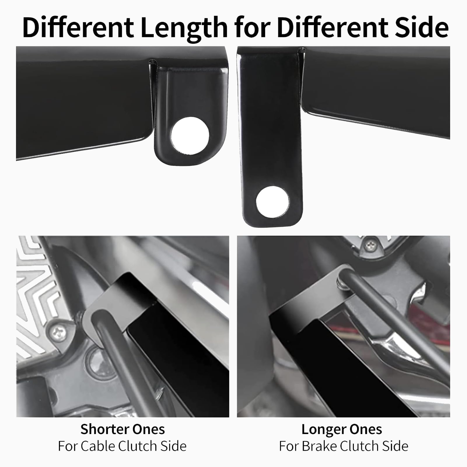 Osłony Dłoni Handguardy, Motocykl Handguard Wind Protector Jazda ze Stopu Aluminium Windproof Hand Protector Części Motocyklowe do Motocykla Dirt Bike