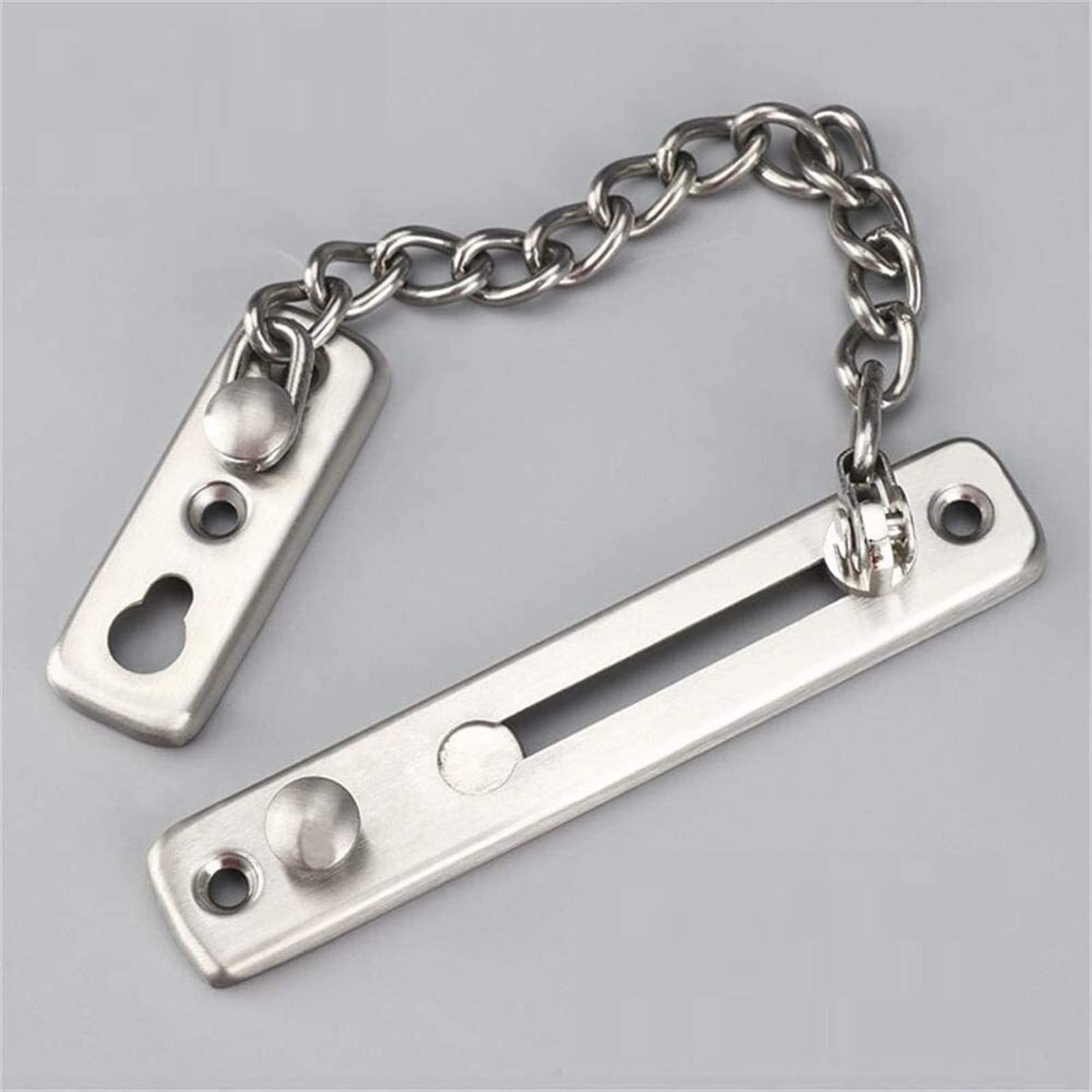 BATLAM Pestillos, Hebilla antirrobo Puerta de Metal Cerradura de Puerta anticadena Interior Hebilla de Cadena antirrobo Perno de Puerta Hebilla de Puerta antirrobo