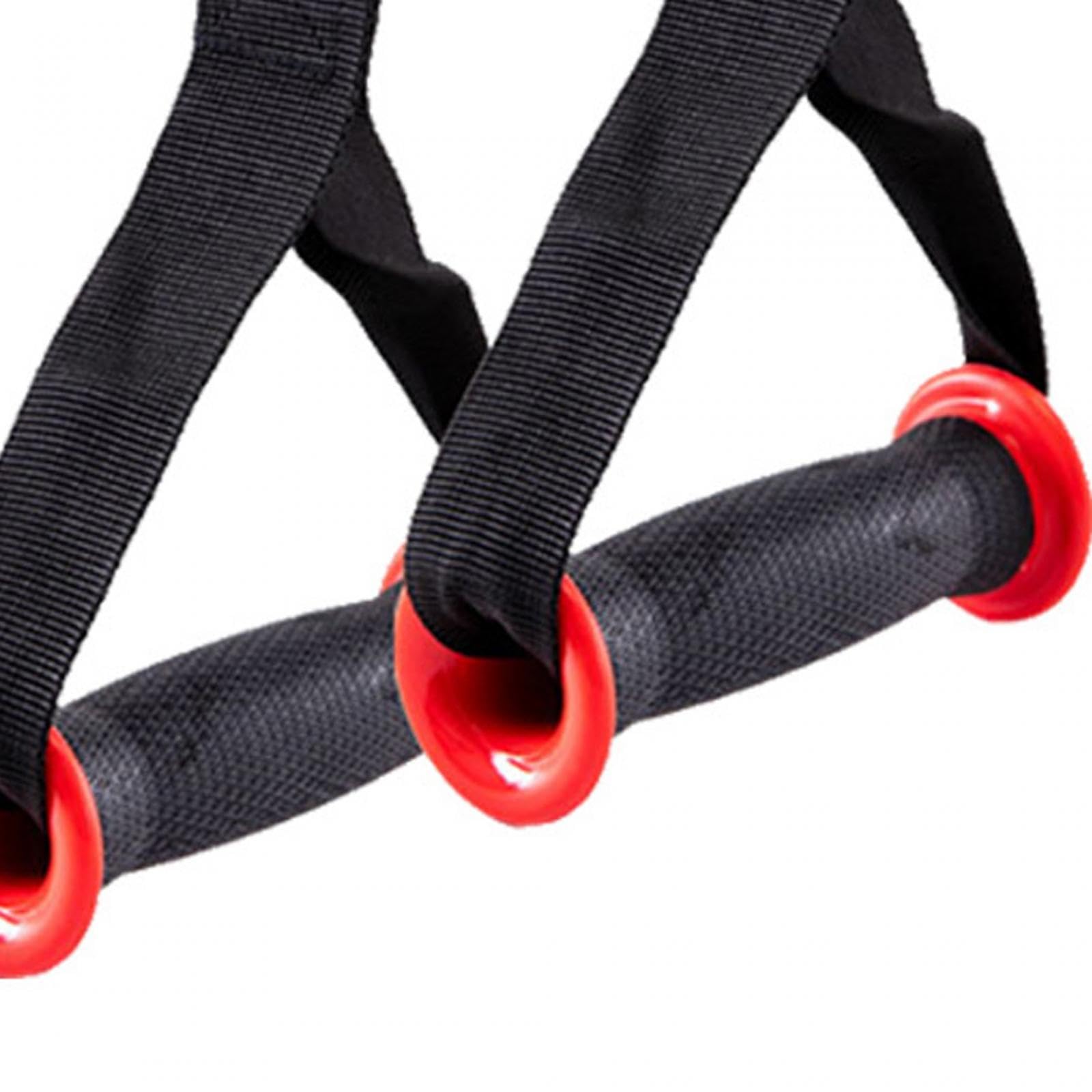 CALANDIS® 2Pcs Cable Machine Attachment Handles Universal Stretch Tube Pull up Handles | 1 Pair Rowing Machine V Shaped Bar Handle-image-21