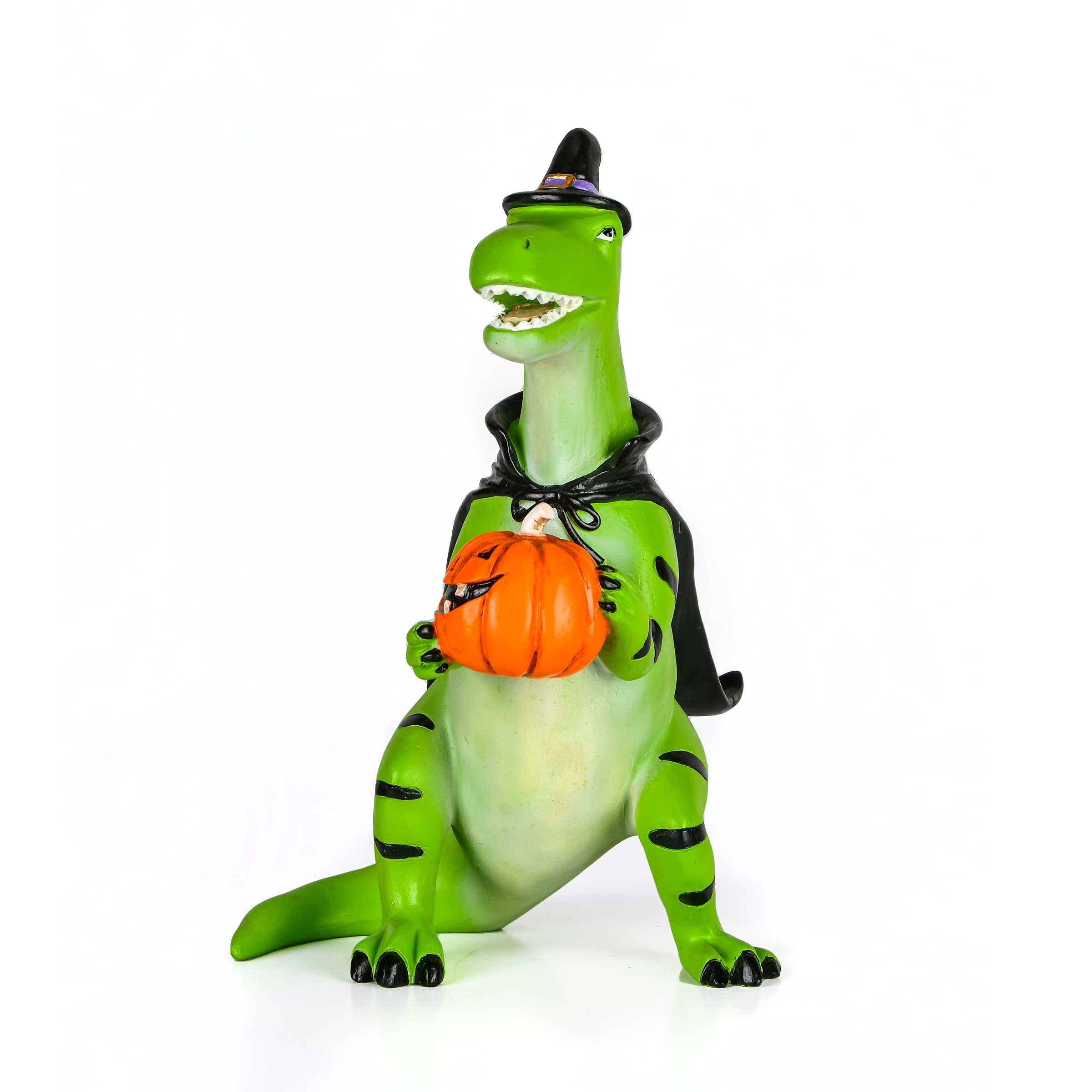 National Tree CompanyTabletop Decoration, Green, T Rex, Halloween Collection, 10 Inches