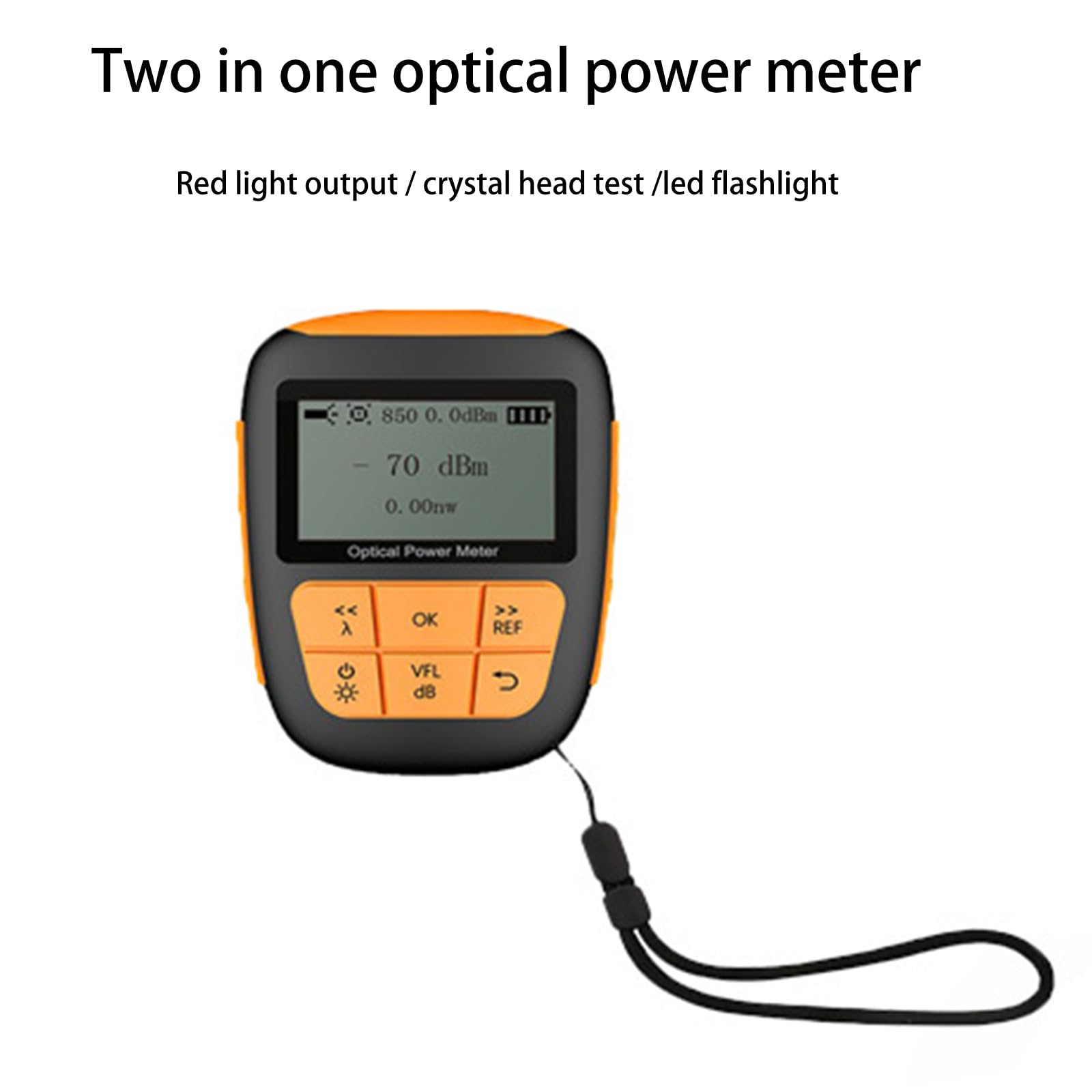 Medidor de Potencia de Fibra óptica Luz LED, Charging Board with