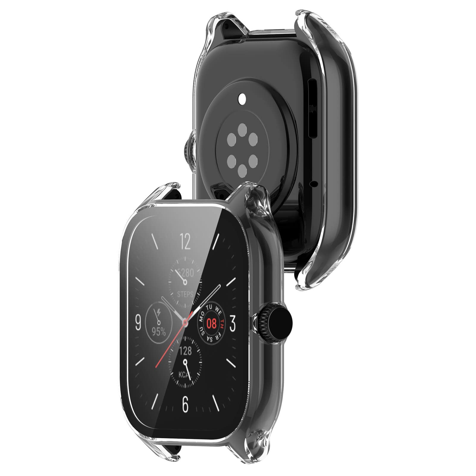 Carplay Audi A4 B9 2 Pellicole In Vetro Temprato 3D Per Amazfit GTS 4 Mini - Schermo Curvo, Resistente 9H Protezione Vetro 3D Full Cover Per Amazfit GTS 4 Mini - Foto 12