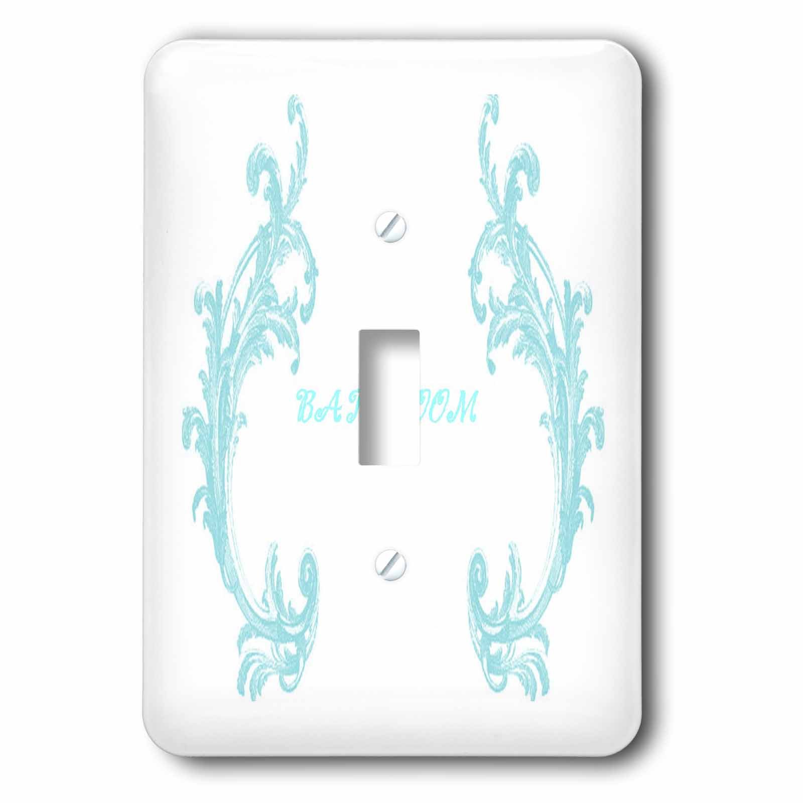 Interrupteur à baïonnette 3dRose lsp_52340_1 décoratif style bain victorien aqua