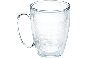Tervis Insulated Clear & Colorful Coffee Mug: Sip in Style and Comfort