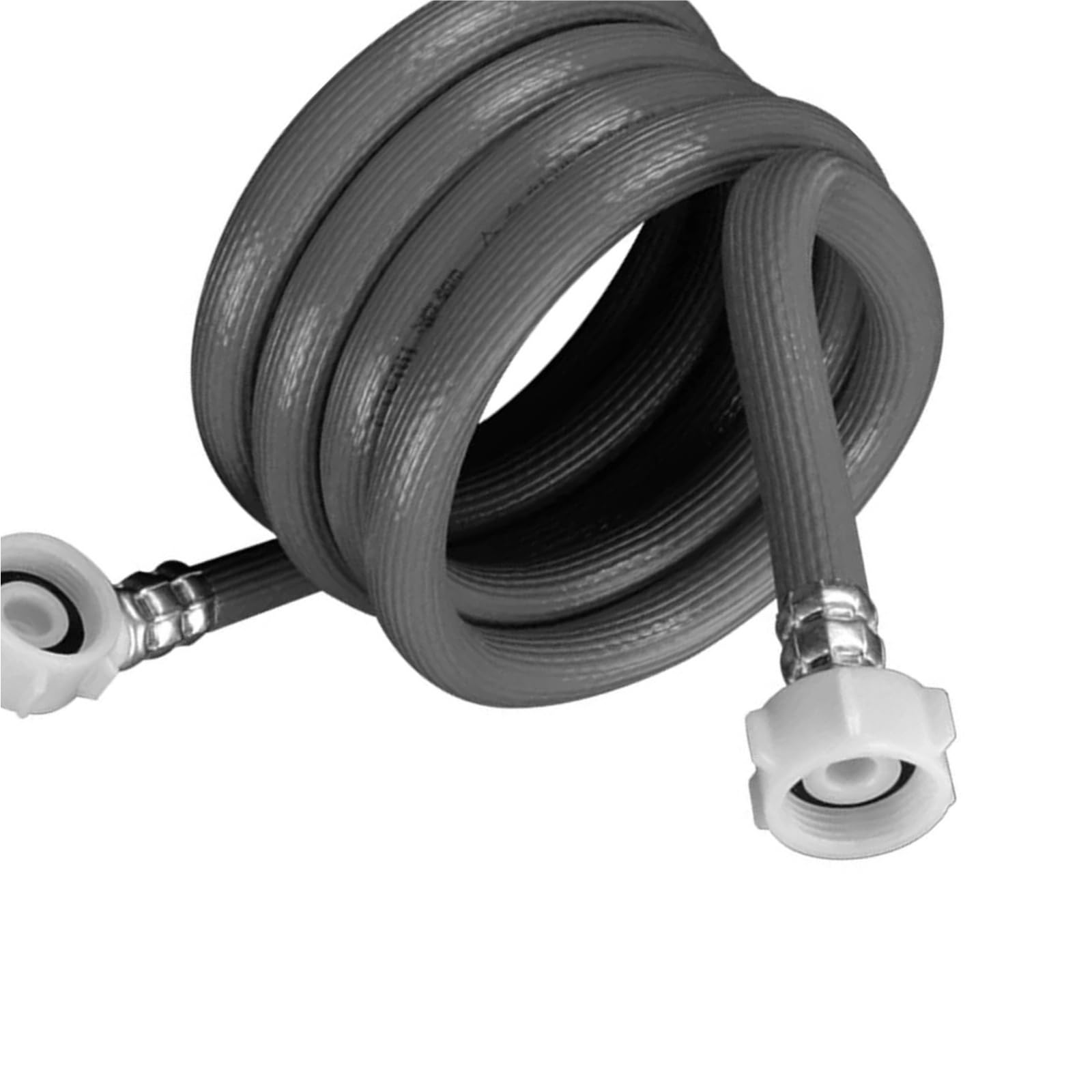 Drum Washing Machine Water Pipe Inlet Pipe Joint 3/4 in Threaded Interface European-Style Automatic Water Supply Hose Universal(8M)