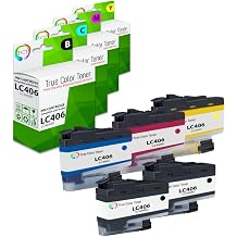 TCT LC406 Ink Cartridge 5 Pack - Compatible Replacement for Brother LC406 LC406BK LC406C LC406M LC406Y Works with Brother MFC-J4335 J4345 J4535 J5855 Printers Black Cyan Magenta Yellow