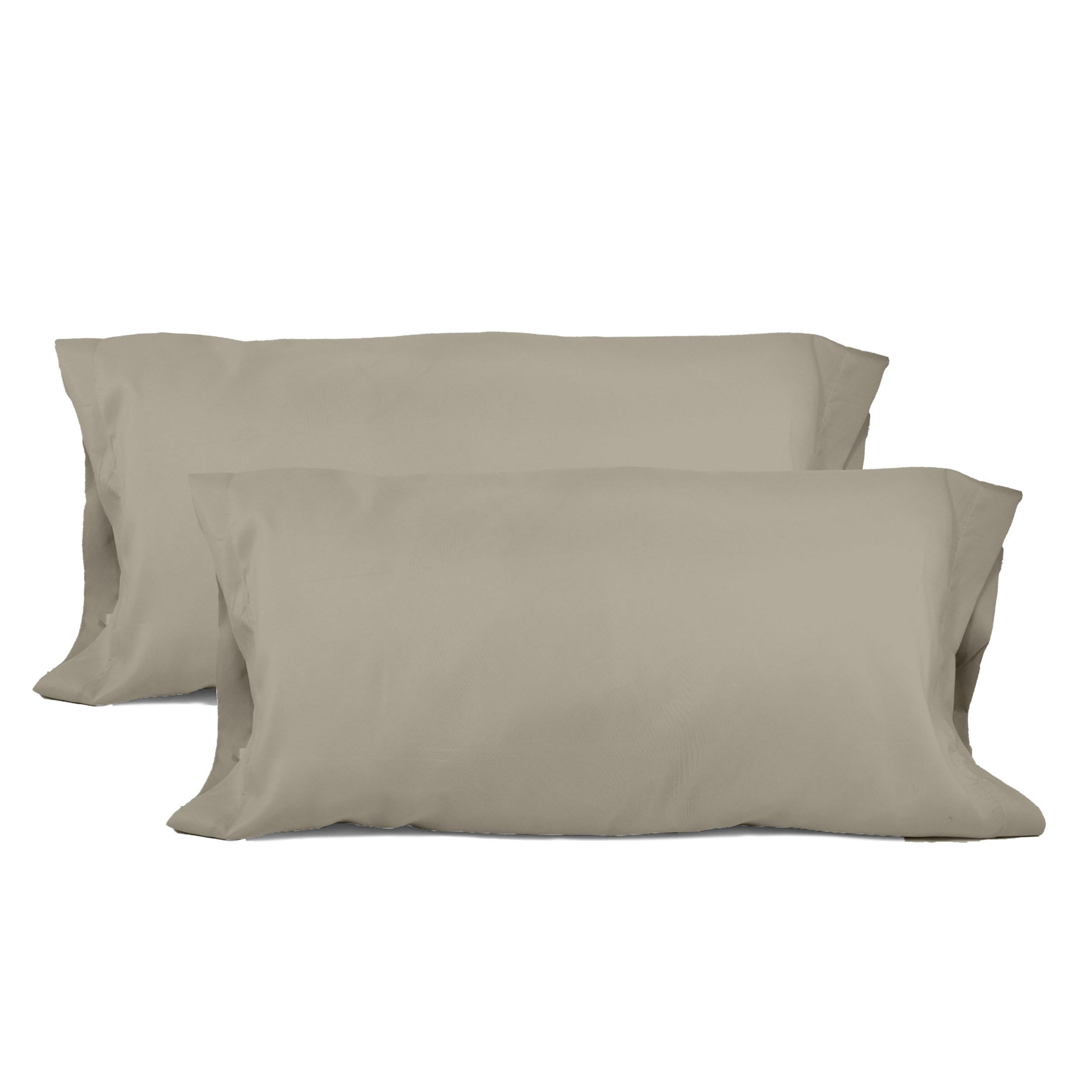 DALINA Textil - Juego de 2 Fundas Almohada 45x105cm - Funda Almohada 105cm Forma de sobre Largo, Poliéster Transpirable y Suave, Sin Cremallera.