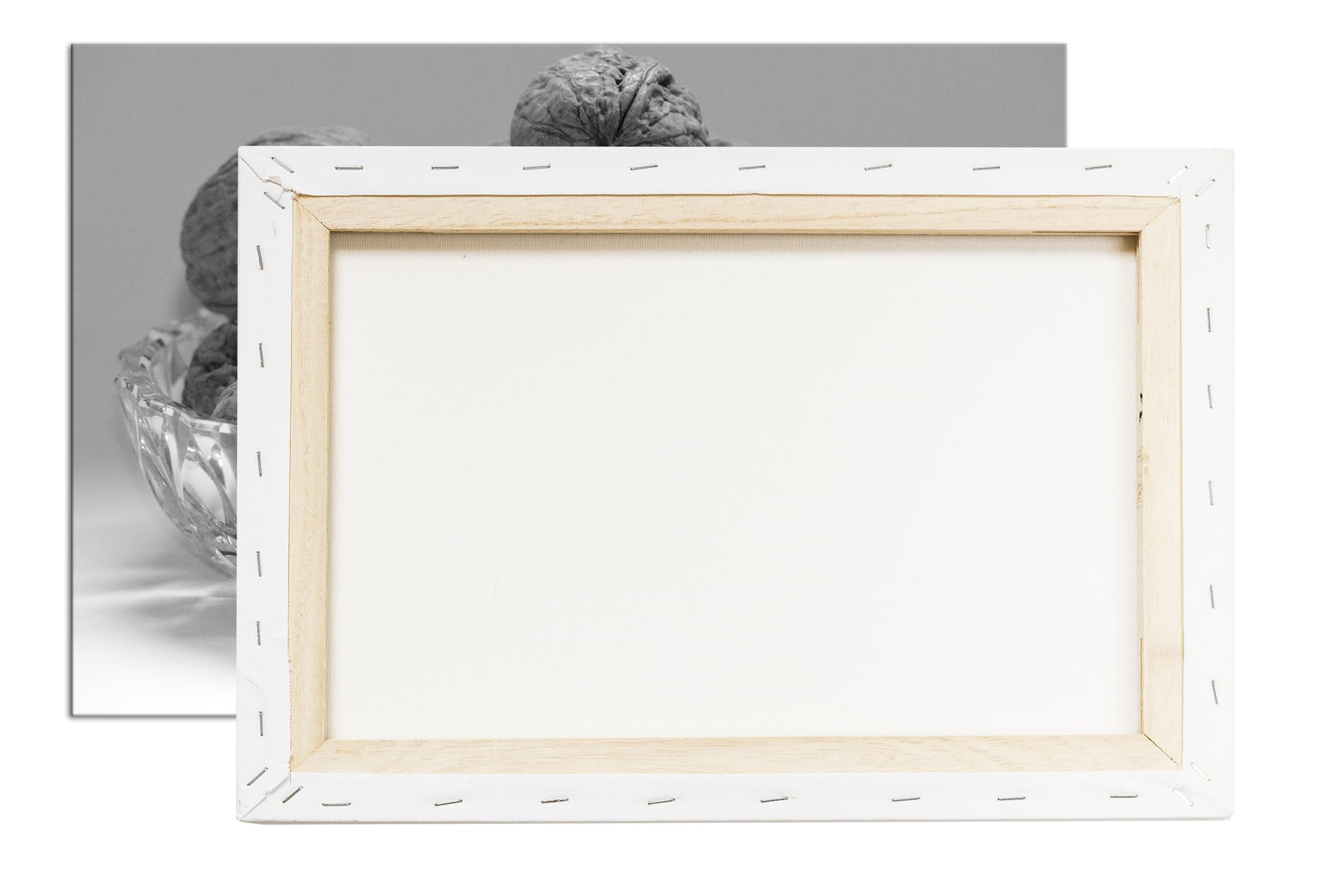 deyoli chrupiące orzechy włoskie w skorupie format: 90 x 60 cm efekt: czarny/biały jako obraz na płótnie, motyw oprawiony na ramie z prawdziwego drewna, wysokiej jakości druk cyfrowy z ramą