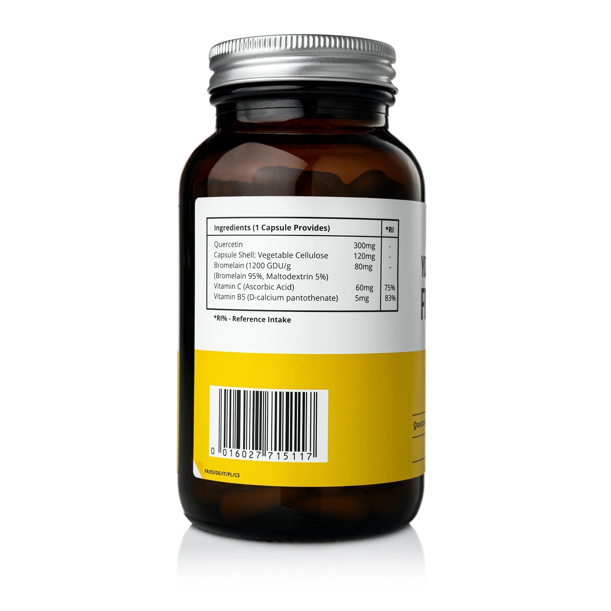 Quercetin Complex 120 x 300mg Quercetin Vegan Capsule to Support