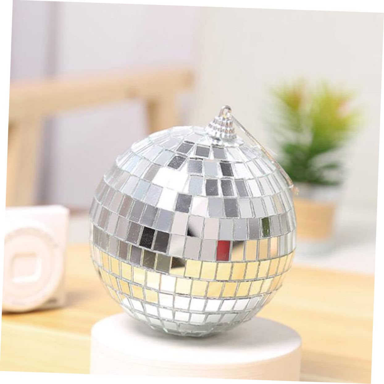 Amazon.co.jp: TENDYCOCO クリスマスミラーボール 吊り下げ式反射