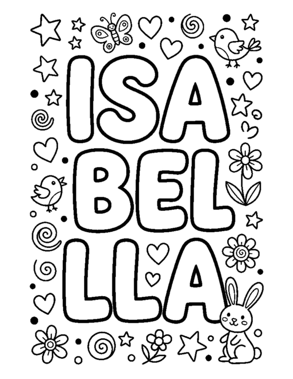 Isabella's Coloring Adventures