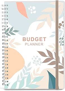Budget Planner - Monthly Finance Organizer with Expense Tracker Notebook to Manage Your Money Effectively, Undated Finance...