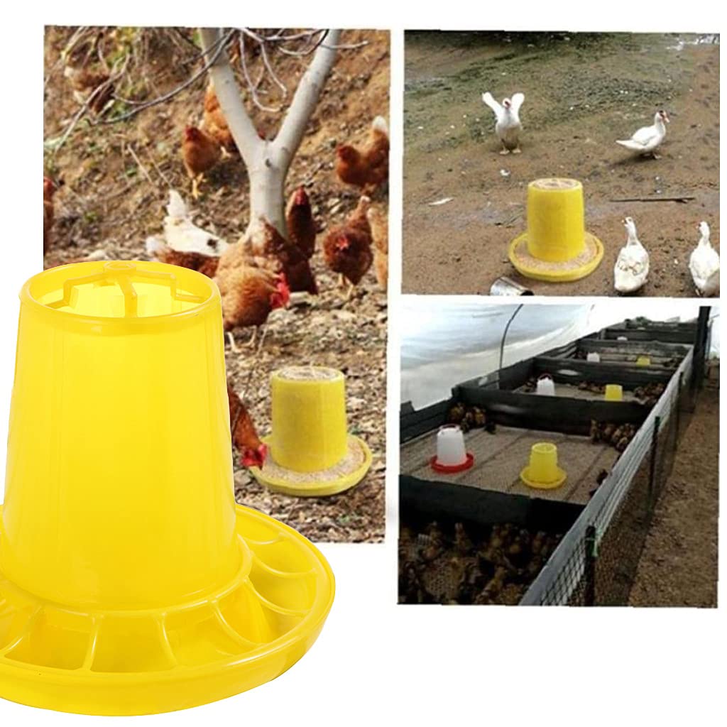 Chick Feeder Automatic Small Poultry Food Dispensers Chicken Feeders Safe Birds Feeder for Farm
