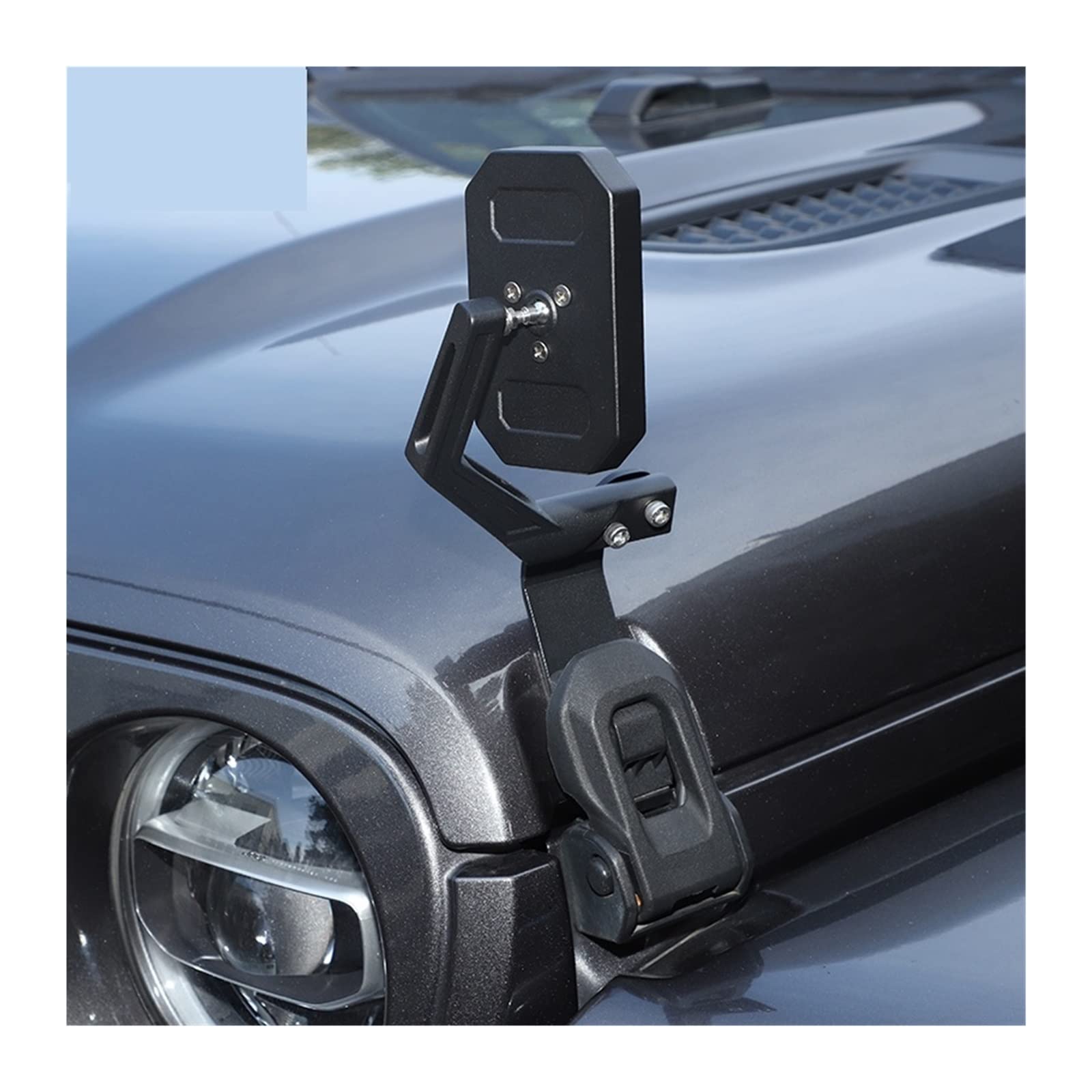 Amazon | 車のボンネットブラインドスポットミラー反転補助ミラー