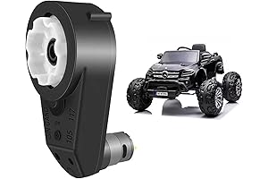 24V RS555 30000RPM Gearbox for Power Wheels Motor Upgrade
