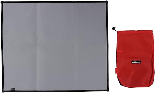 Yosoo Tapete ignífugo para fogata, tapete para parrilla de barbacoa, tapete de aislamiento térmico, tapete a prueba de calor para debajo de la disponible en Yaxa Mexico