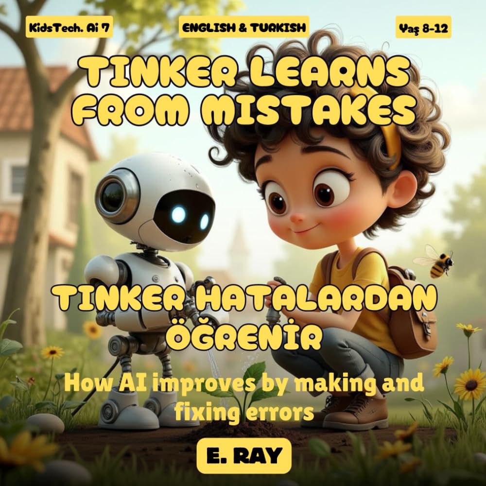 AI FOR KIDS - TINKER Learns from Mistakes (BILINGUAL ENGLISH-TURKISH): TINKER HATALARDAN ÖĞRENİR