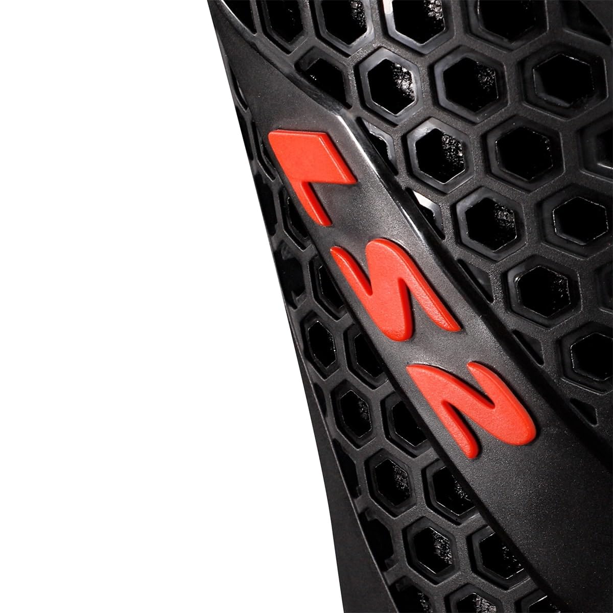 LS2 Rookie Knieprotektoren, schwarz/rot, S - L