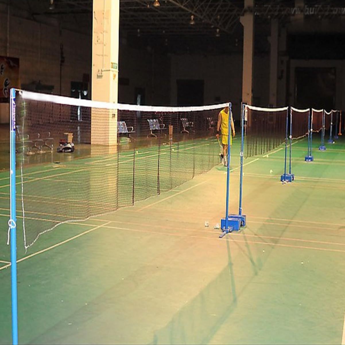 Badminton Netto Pallone Da Calcio Netto Portatile Rete Da Pallavolo All'Aperto Rete Da Pallavolo Outdoor Pallavolo Netto Sport Da Spiaggia Palloni Netti Indoor