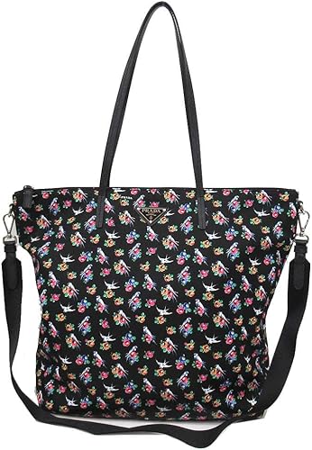 Amazon プラダ Prada トートバッグ 1bg1 ナイロン 花 フラワー 鳥 バード モチーフ プリント 2way トート Tessuto Stampat Nero Dis Swa アウトレット 並行輸入品 トートバッグ Amazon プラダ Prada トートバッグ 1bg1 ナイロン 花 フラワー 鳥 バード モチーフ プリント 2way トート Tessuto Stampat Nero Dis Swa アウトレット 並行輸入品 トートバッグ