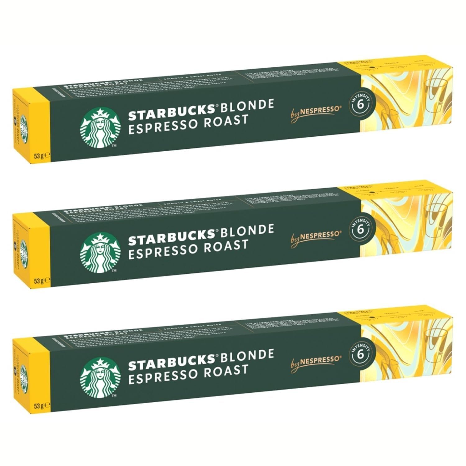 Starbucks Blonde By Nespresso Roast 10 Capsules
