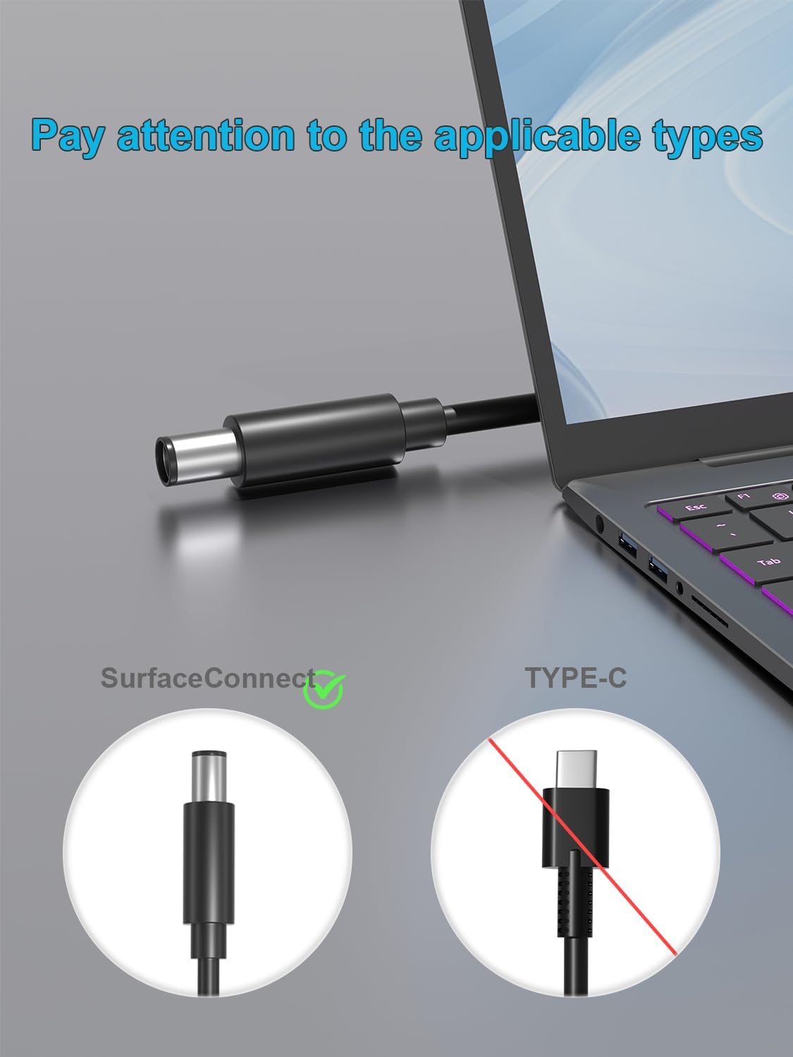 199W Ac Adapter Compatible with Microsoft Surface Docking Station 2, Model 1931 1917 Power Supply Cord 15.35V 12.96A