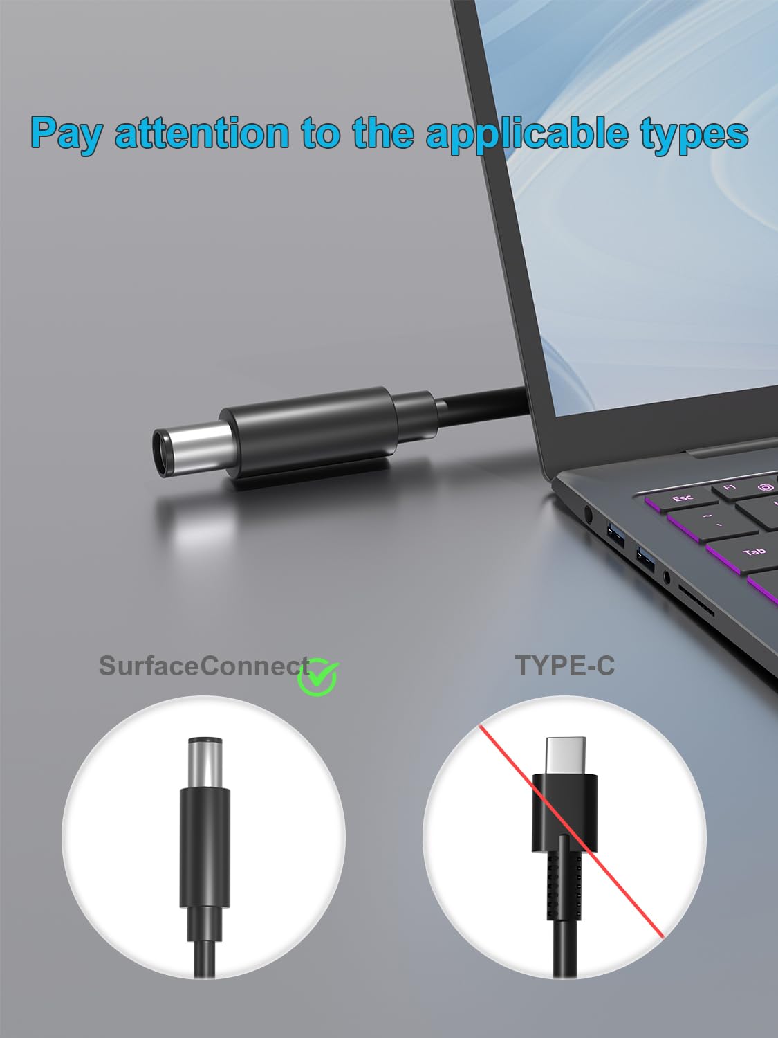 199W Ladekabel Netzteil Ladegerät für Microsoft Surface Docking Station