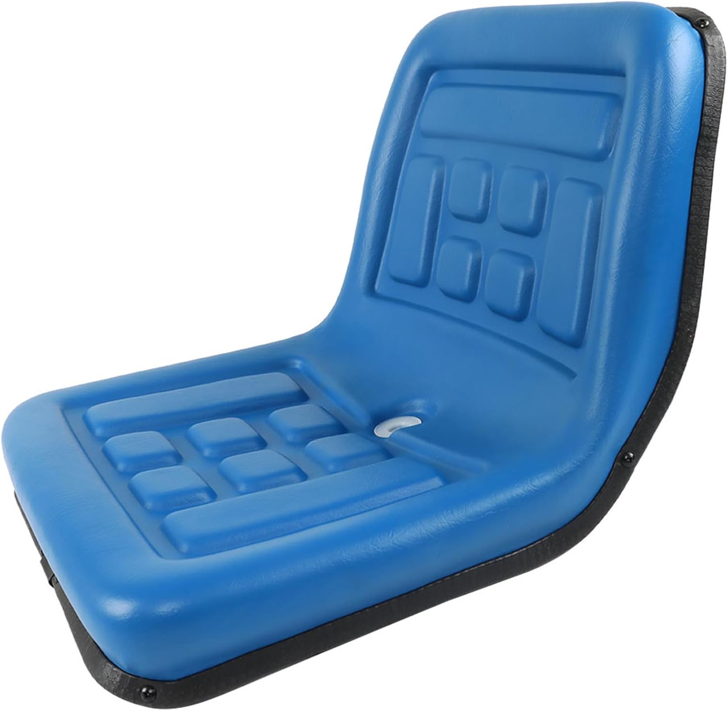 Silscvtt Blue Seat for Universal Excavator High-Back Operator Seat Length 14.2in Height 13in