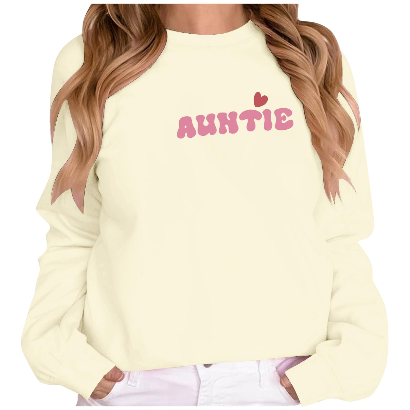 Sweat à capuche femme oversized décontracté col rond