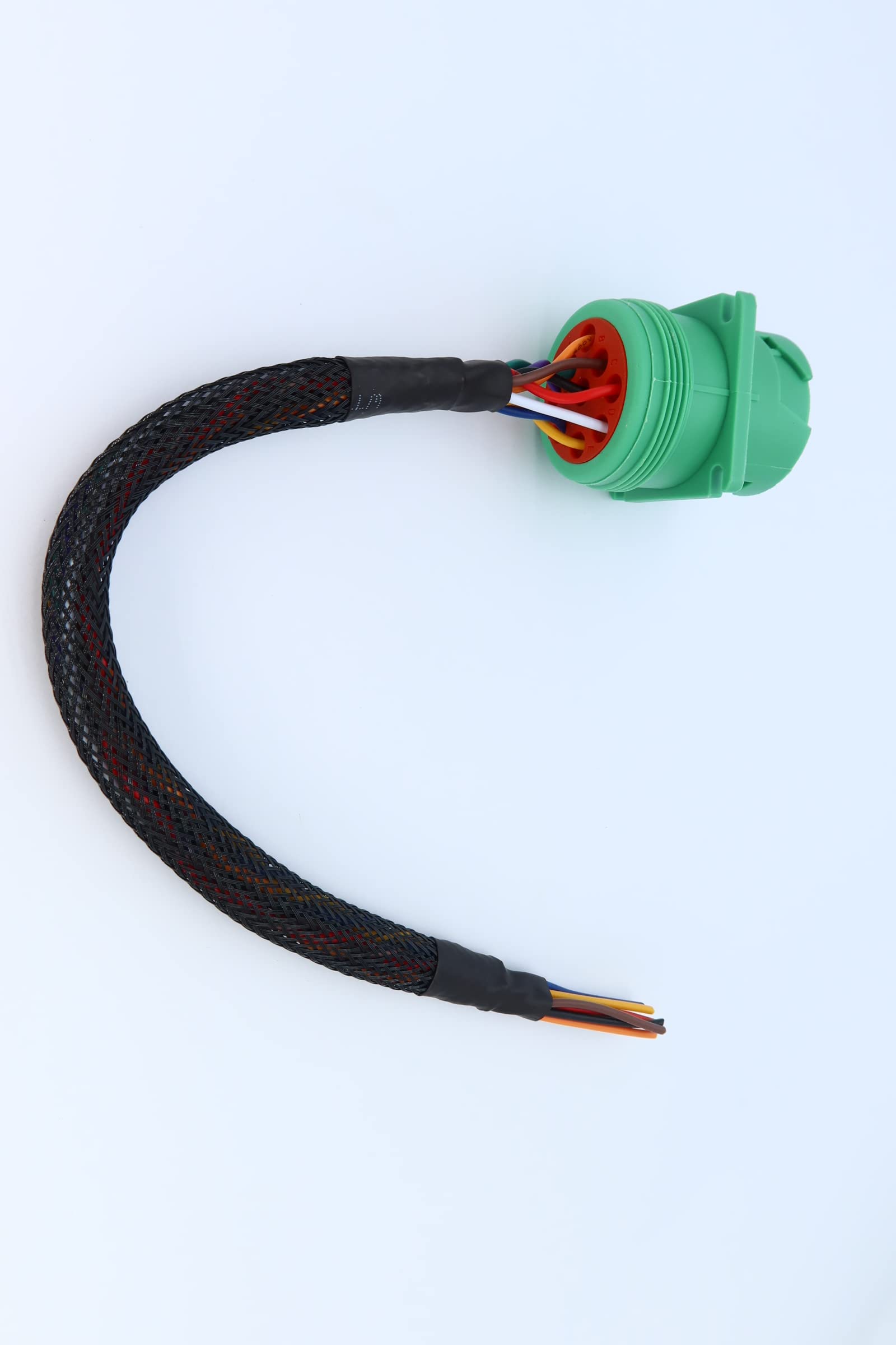 ＊さおページ＊ Amazon.com: Type 2 Green j1939 Pigtail Cable Female 9Pin to