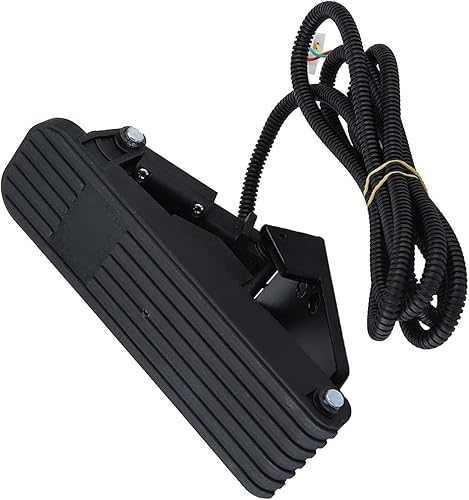 Miniatura 9 de EVGATSAUTO Pedal de freno, acelerador de pie eléctrico universal para vehículo, acelerador de acelerador, control de velocidad, pedal de freno, kit