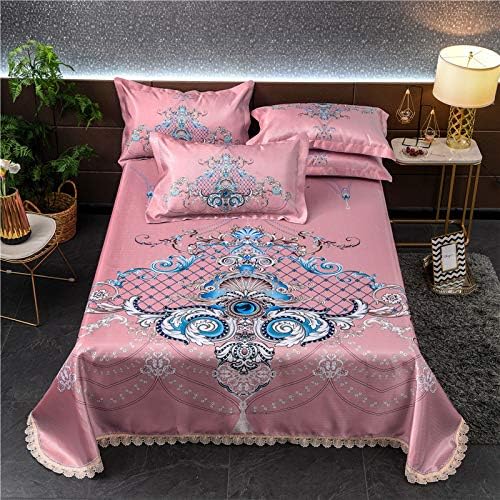 Y&C Summer Ice Silk Cover Cooling Mat with Pillowcases Set Foldable Folding Cooling Mattresses