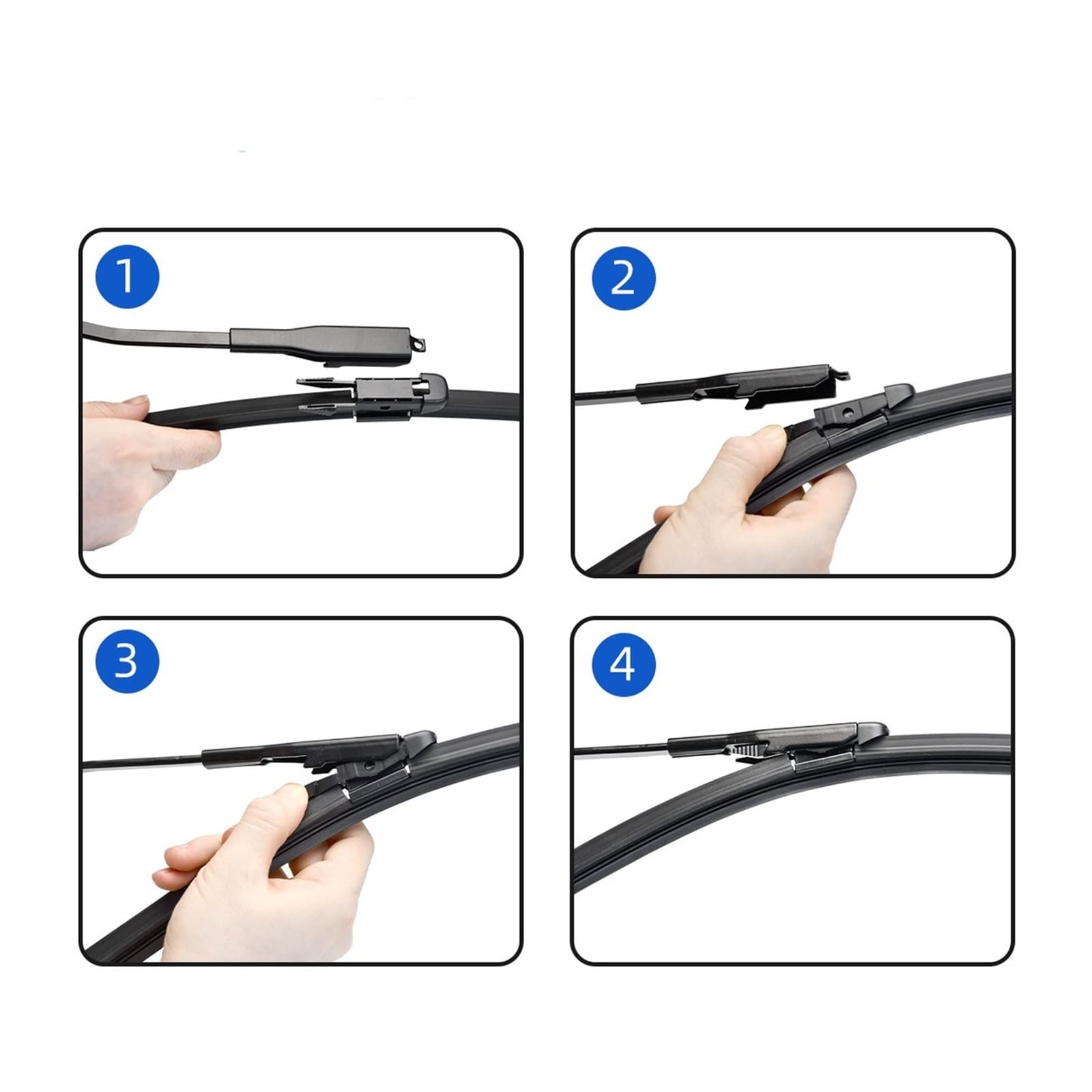Ensemble De Balais D'essuie-glace Avant Et Arrière De Voiture Pour BMW Série 3 F31 Touring 2011-2019