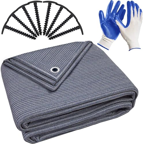 WILDGÅRD® Outdoor Teppich – blau/grau – vers. Größen...