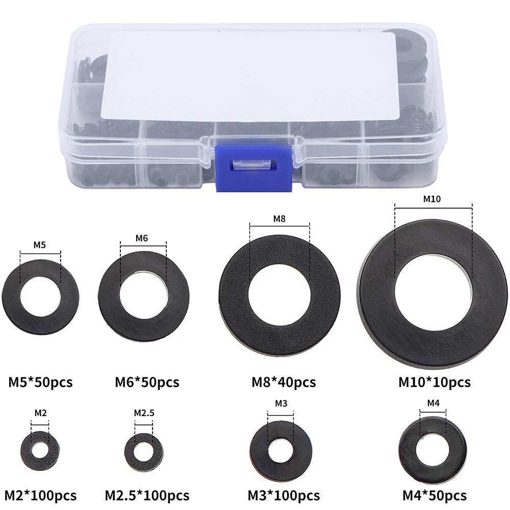 Kit 684 Rondelle Piatte In Acciaio - Assortimento M2 A M12 Per Fai Da Te E Riparazioni - Foto 6
