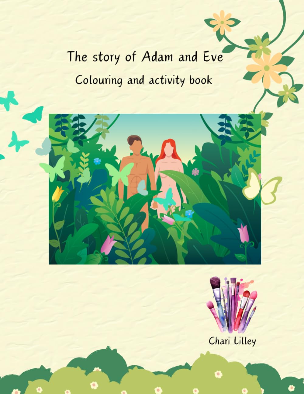 The Story of Adam and Eve: Colouring and activity book