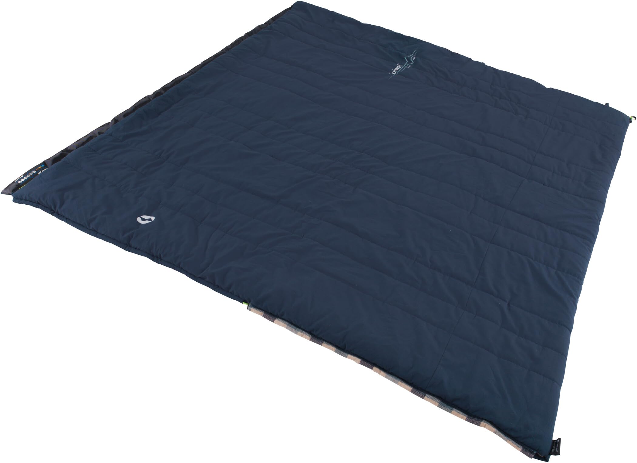 Outwell Camper Lux Schlafsack Crem.der, grau, Einheitsgröße Sport & Freizeit